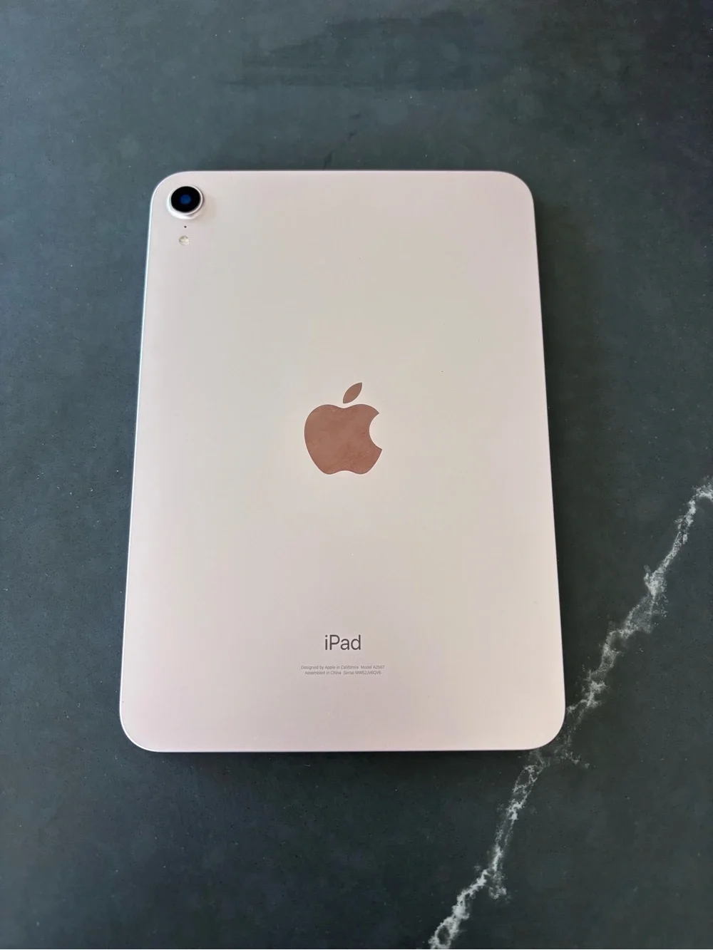 Apple iPad Mini 6th Gen 64GB WiFi Starlight Like New + Case